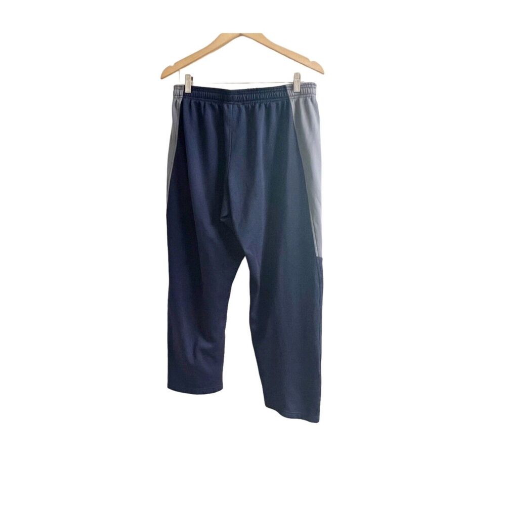 Under Armour Men’s Colorblock Loose Fit Sweatpants Gym Training Size Large Navy - Picture 2 of 10
